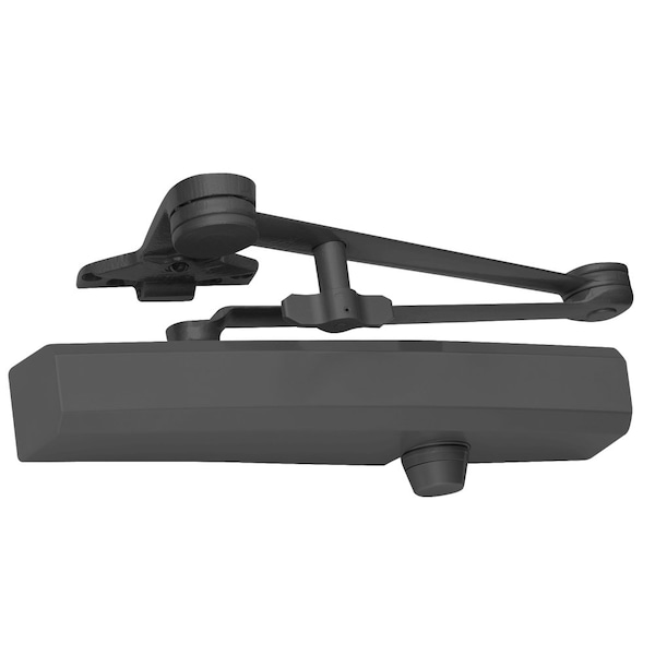 1450-SHCUSH BLACK Surface Closers